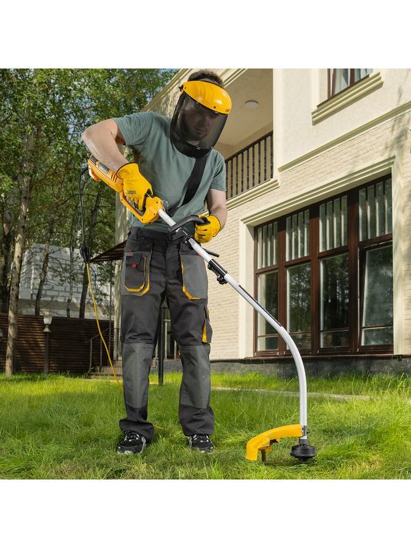 Триммер электрический TE-1100, 1100 Вт, 380 мм, катушка, разборная штанга// Denzel