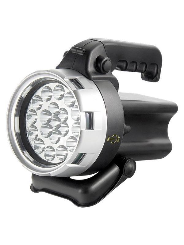 Фонарик поисковый, аккумуляторный, 19 светодиодов Stern