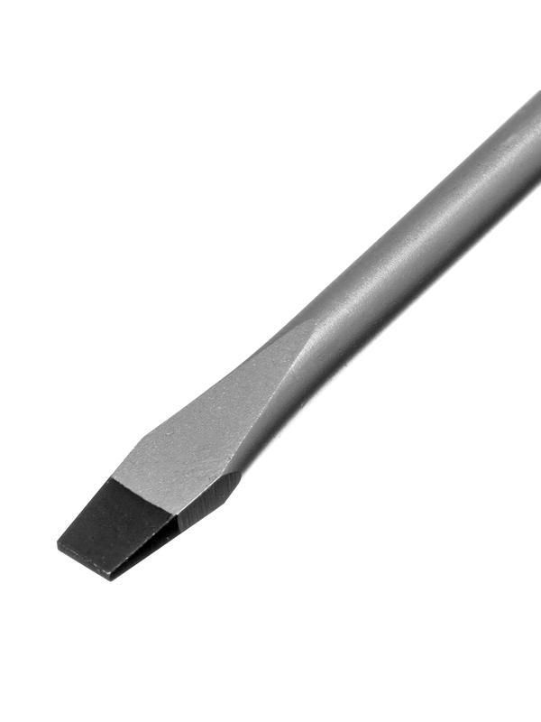 Отвертка, SL4х100 мм, S2, 3к рукоятка Denzel