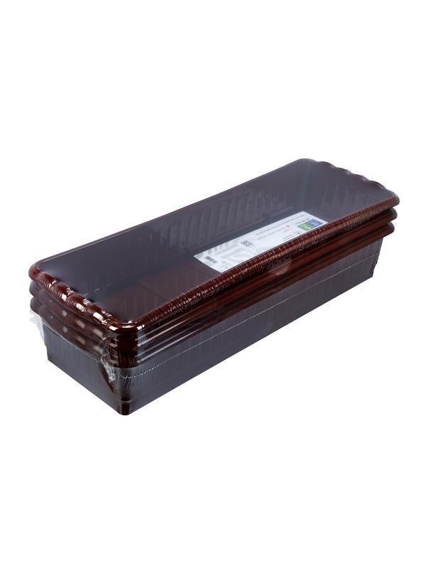 Поддон для рассады 470х166х82 мм, пластиковый, 3 шт, под 12 горшочков 250 мл. Palisad