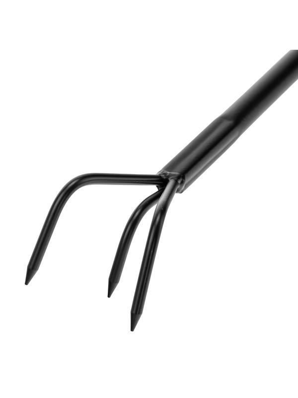 Рыхлитель 3-зубый, 60х400 мм, стальной, обрезиненная эргономичная рукоятка, LSR1 Palisad