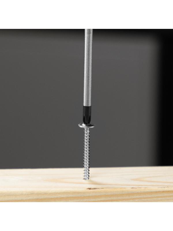 Отвертка, PH1х150 мм, S2, 3к рукоятка Denzel