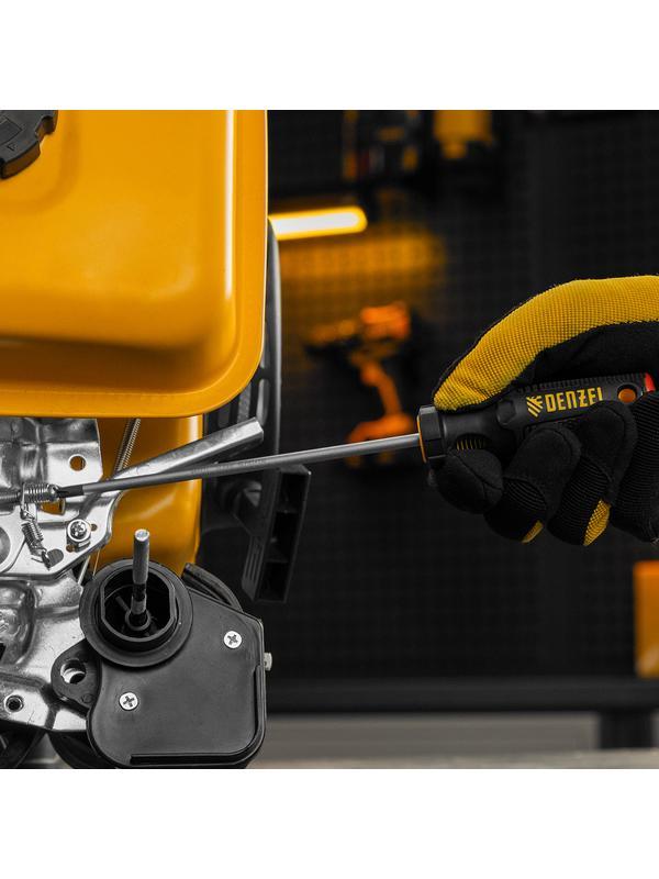 Отвертка, PH1х150 мм, S2, 3к рукоятка Denzel