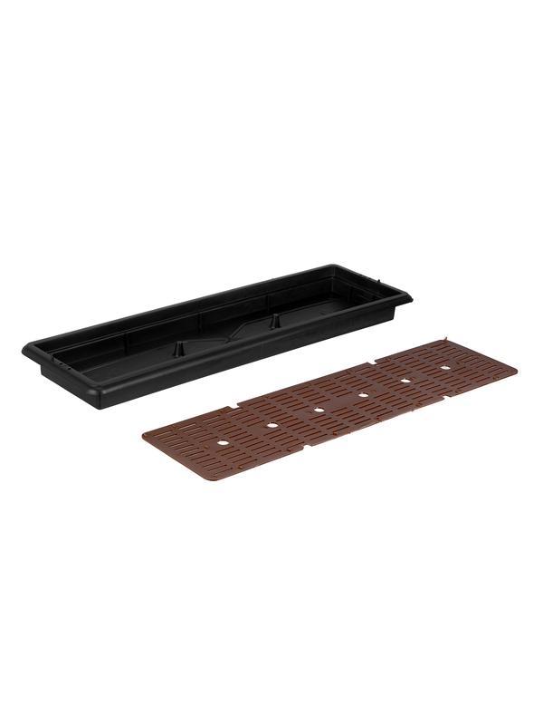 Набор для рассады, поддон 600х185х45 мм, с дренажной системой, 14 горшочков по 460 мл. Palisad