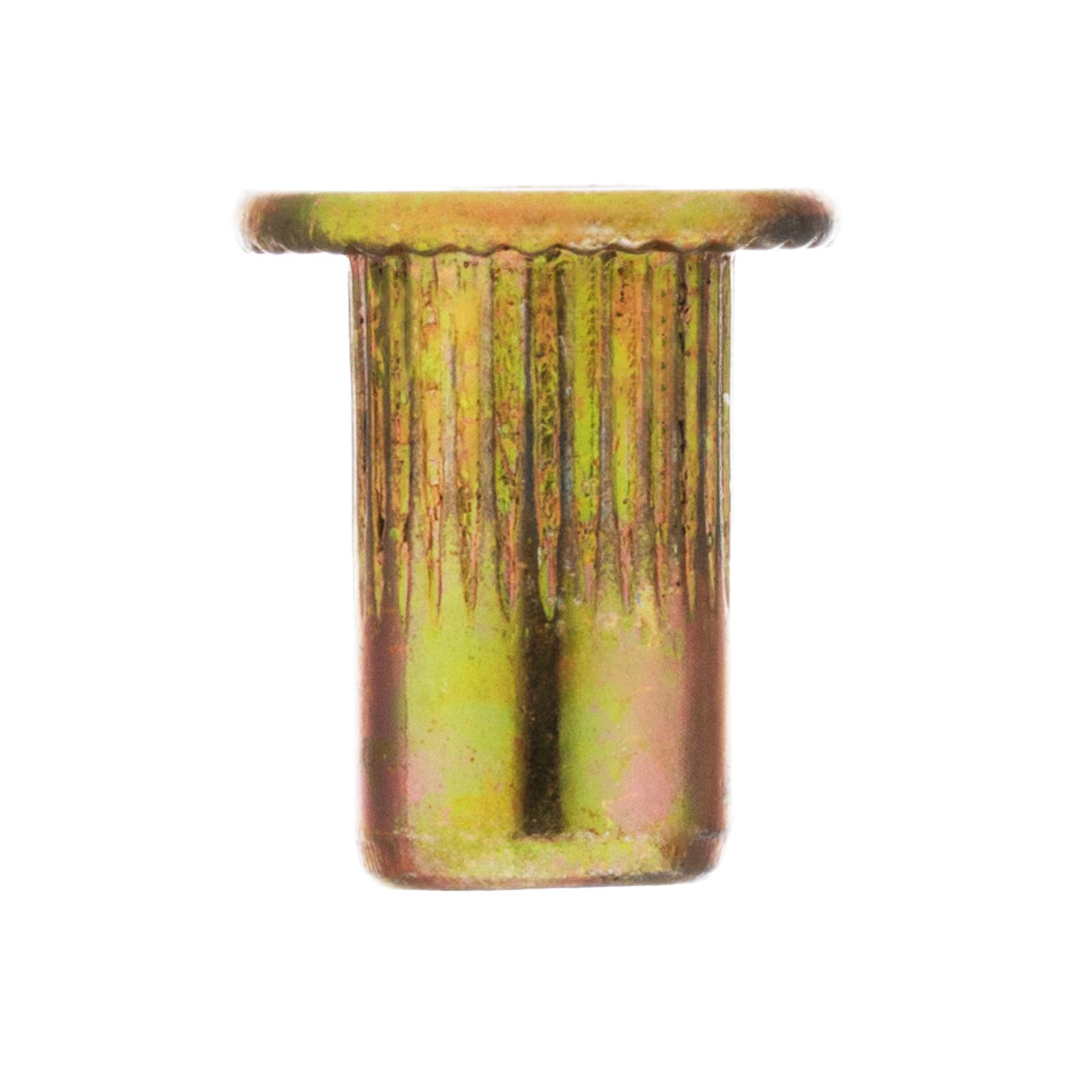 Заклепки резьбовые, стальные, оцинкованные, М3, пластиковый кейс, 200 шт. Denzel