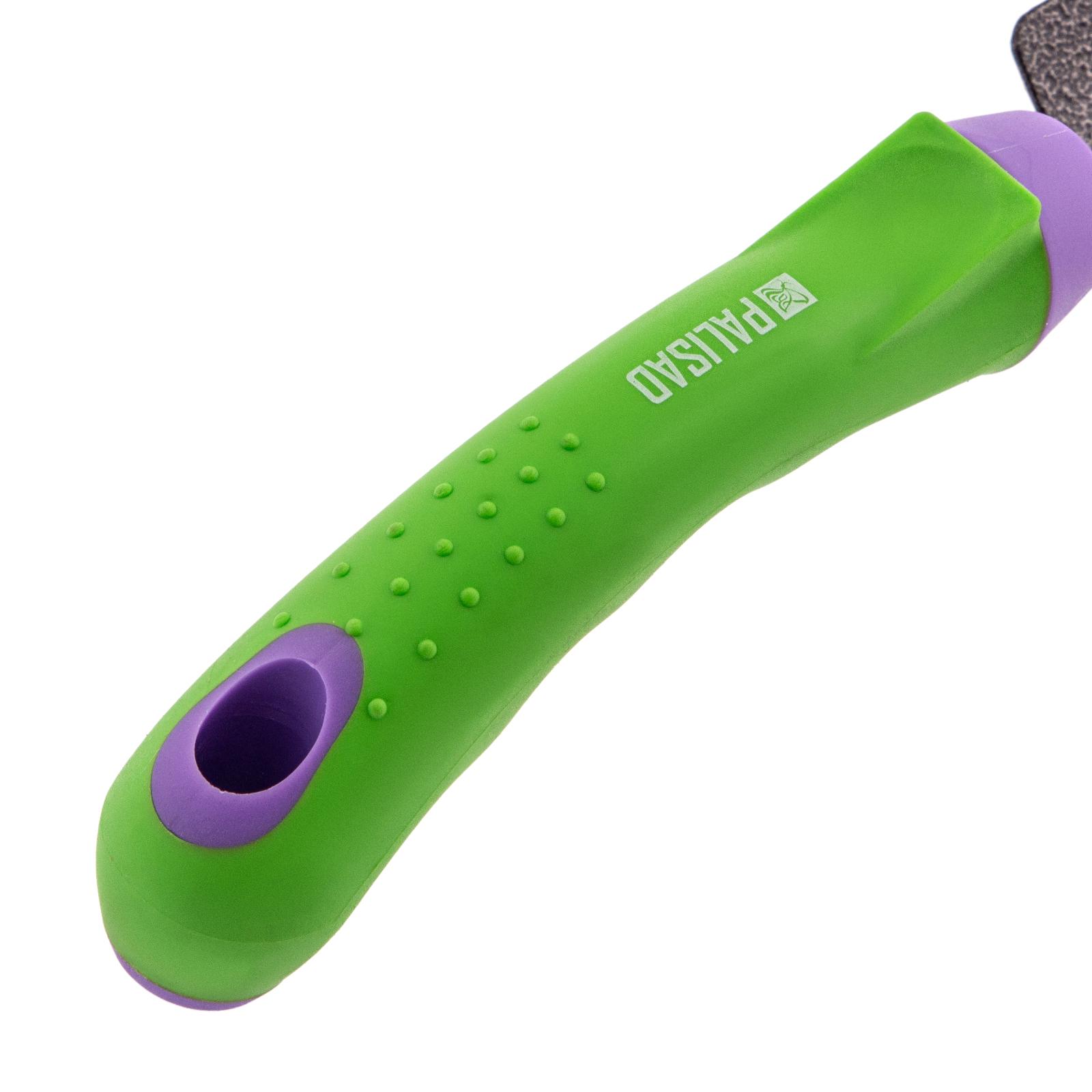 Совок посадочный узкий, защитное покрытие, обрезиненная эргономичная рукоятка Palisad