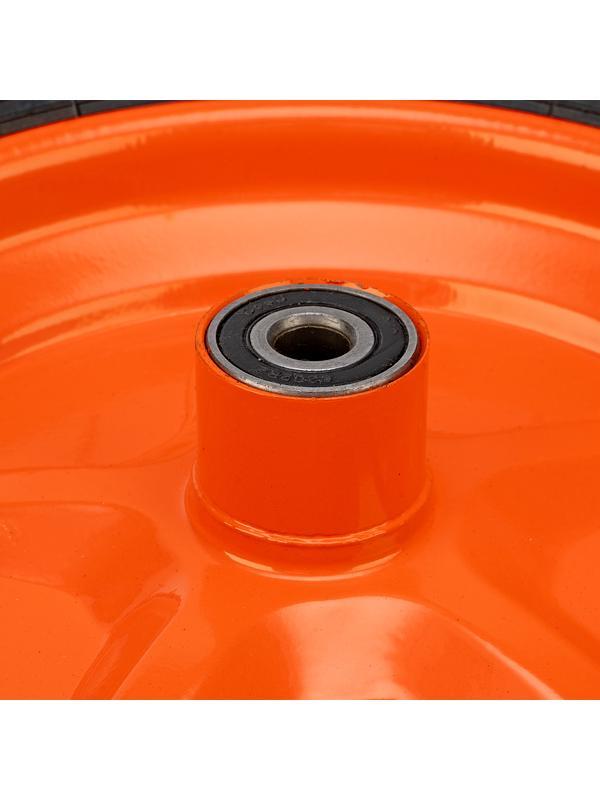 Колесо пневматическое усиленное, шина 8PR, 4.00-8 D400 мм, внутренний диаметр подшипника 12 мм, длина оси 90 мм Palisad