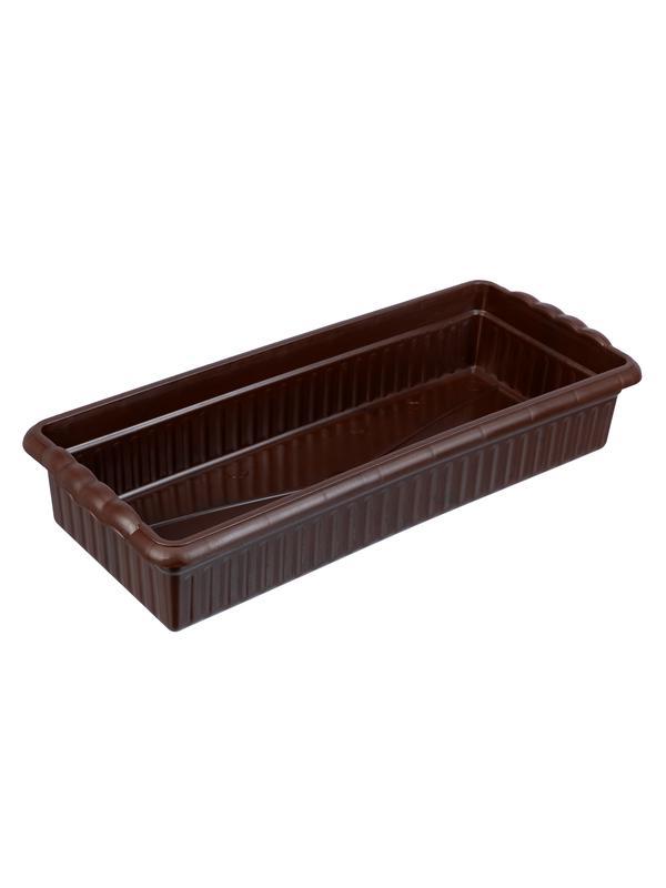 Набор для рассады, поддон 444х185х82 мм, 10 горшочков по 460 мл. с выдвижным дном Palisad