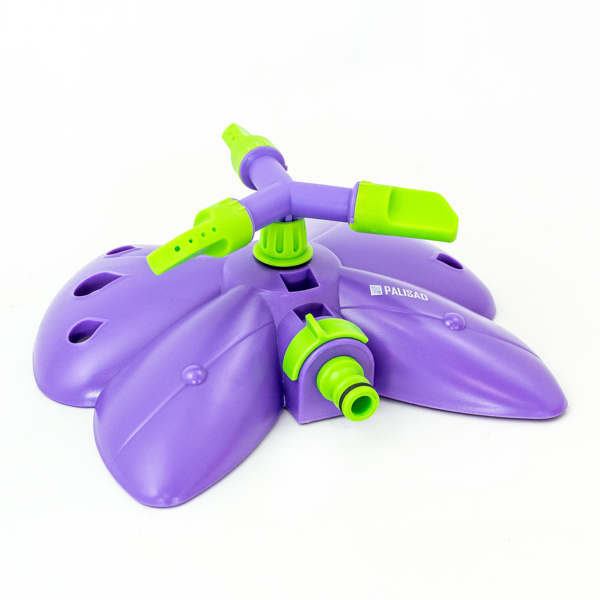 Разбрызгиватель вращающийся Бабочка, 3 лопасти, с регулировкой Palisad