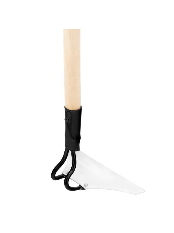 Мотыга, нержавеющая сталь, 220х85х1300 мм, деревянный черенок Сибртех