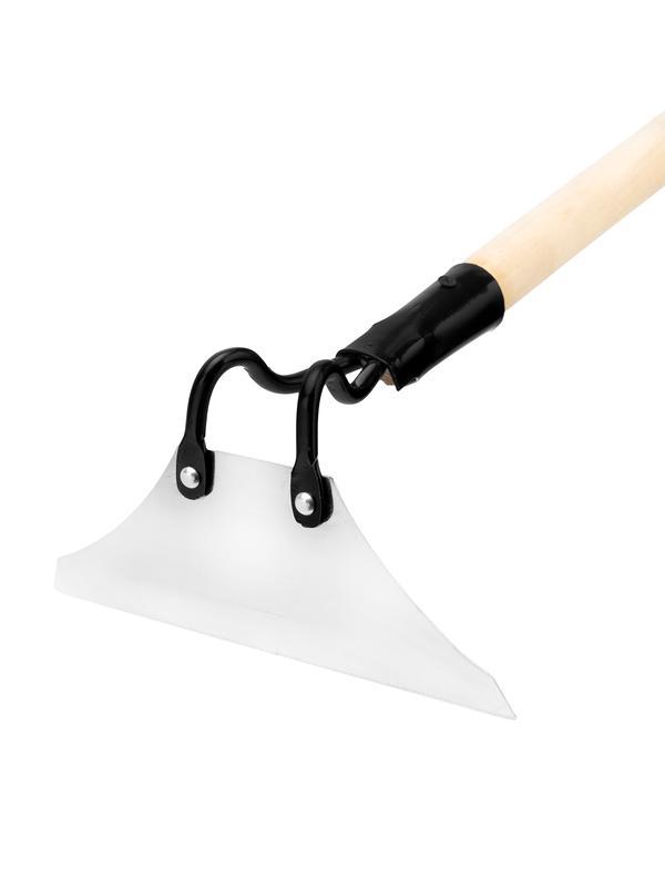 Мотыга, нержавеющая сталь, 220х85х1300 мм, деревянный черенок Сибртех