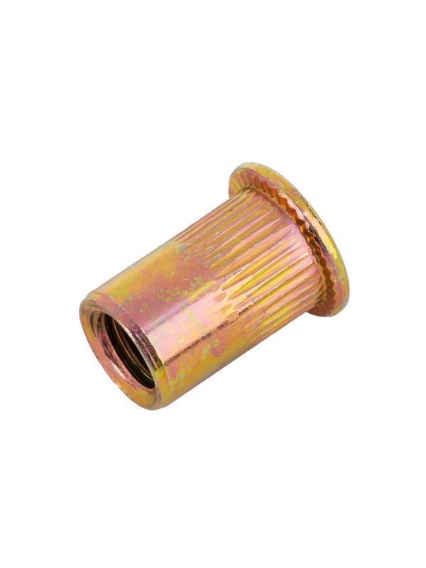 Заклепки резьбовые, стальные, оцинкованные, М8, пластиковый кейс, 40 шт. Denzel