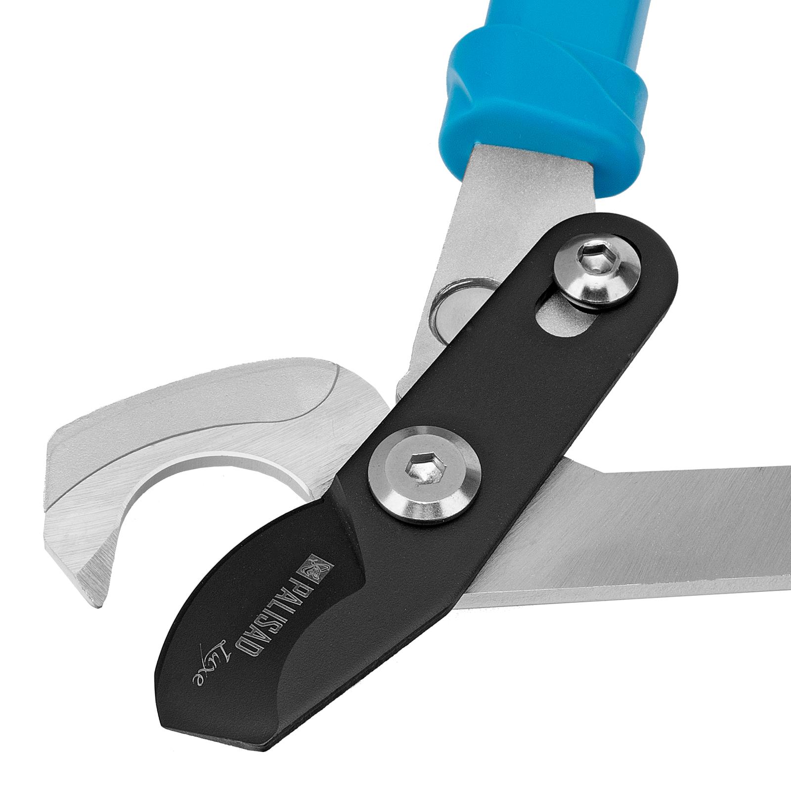 Сучкорез прямого реза, 610 мм, двухрычажный механизм, двухкомпонентные рукоятки,  LUXE Palisad