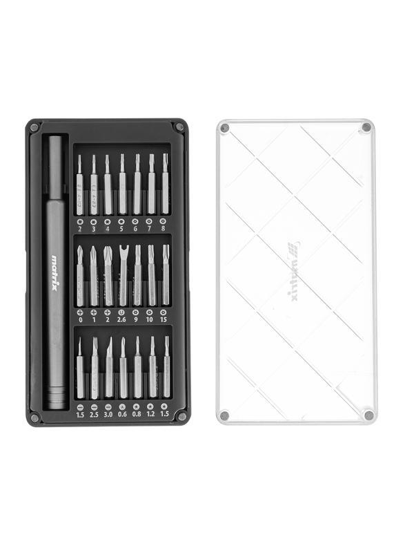 Набор для точных работ 22 в 1, универсальный, сталь CrV Matrix
