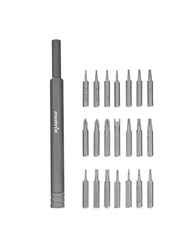 Набор для точных работ 22 в 1, универсальный, сталь CrV Matrix