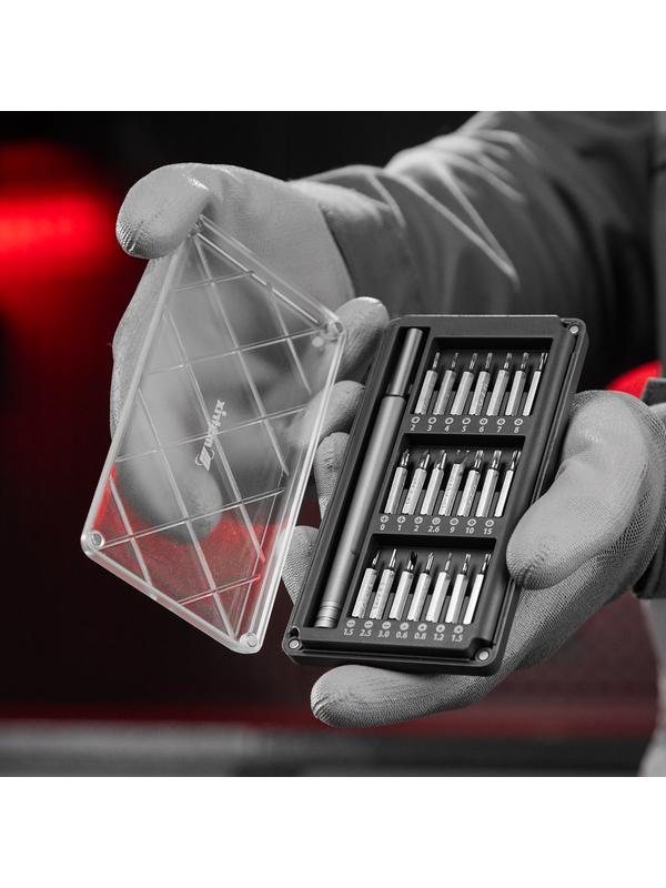 Набор для точных работ 22 в 1, универсальный, сталь CrV Matrix