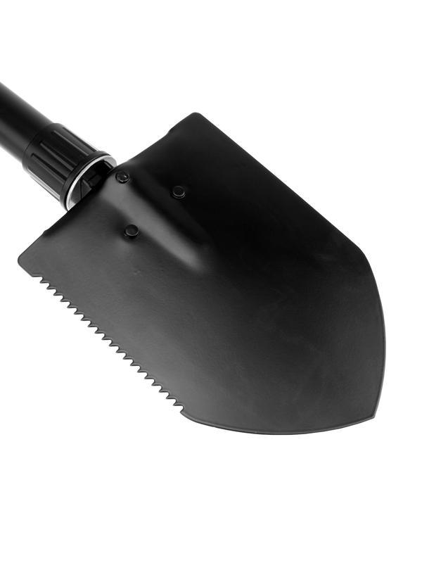 Лопата походная, 150х200х253-620 мм, цельнометаллическая, складная в чехле Palisad