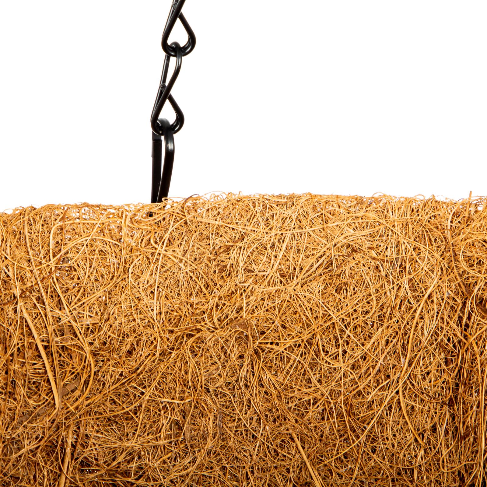 Кашпо подвесное с декором, с кокосовой корзиной, диаметр, 30 см Palisad