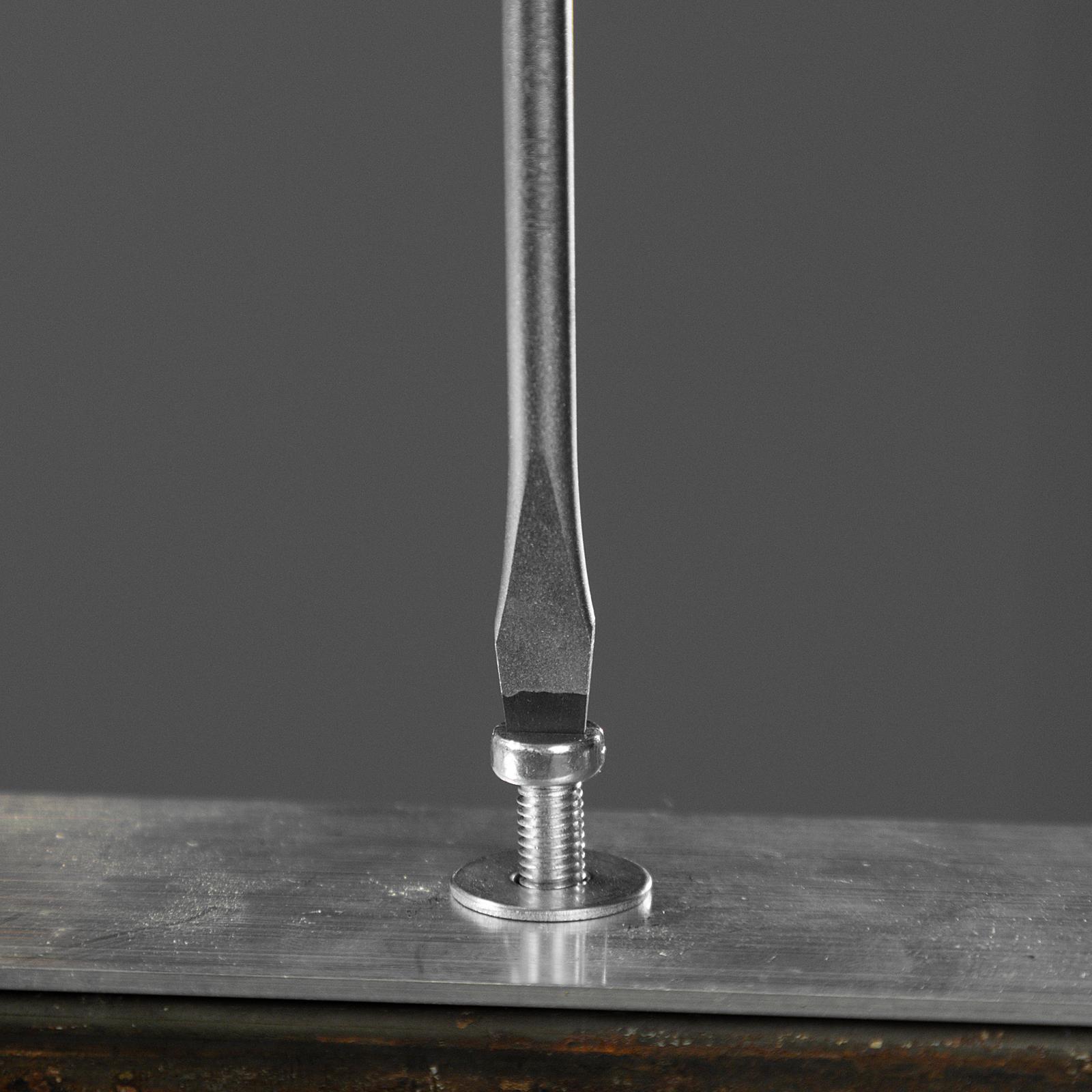 Отвертка, SL5x100 мм, S2, 3к рукоятка Denzel