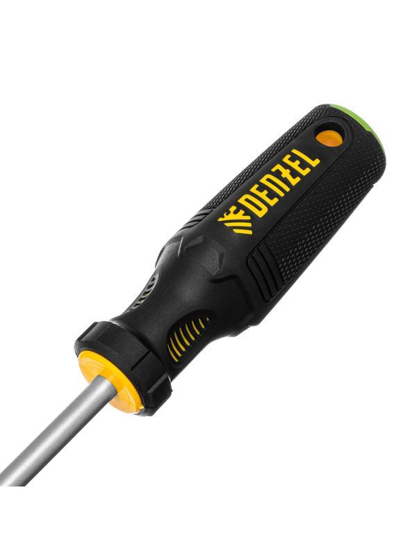 Отвертка, PZ3x150 мм, S2, 3к рукоятка Denzel