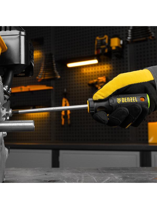 Отвертка, PZ3x150 мм, S2, 3к рукоятка Denzel