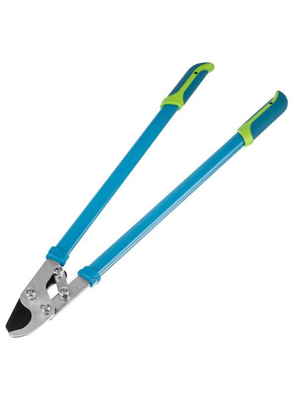 Сучкорез прямого реза, 750 мм, двухрычажный механизм, двухкомпонентные рукоятки,  LUXE Palisad