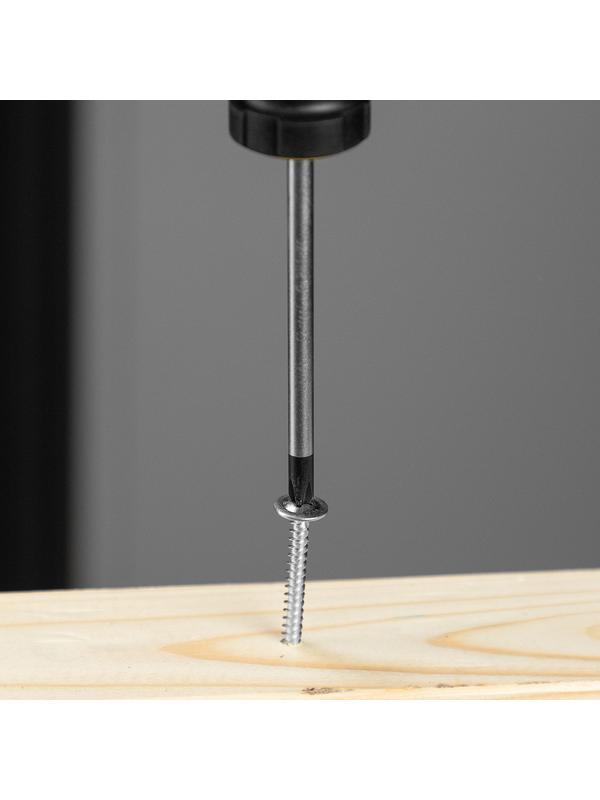 Отвертка, PH1х75 мм, S2, 3к рукоятка Denzel