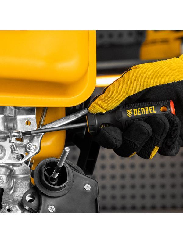 Отвертка, PH1х75 мм, S2, 3к рукоятка Denzel