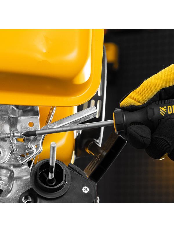 Отвертка, PZ2x100 мм, S2, 3к рукоятка Denzel