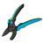 Секатор с наковальней, 220 мм, регулировка захвата, трехкомпонентные рукоятки, LUXE Palisad