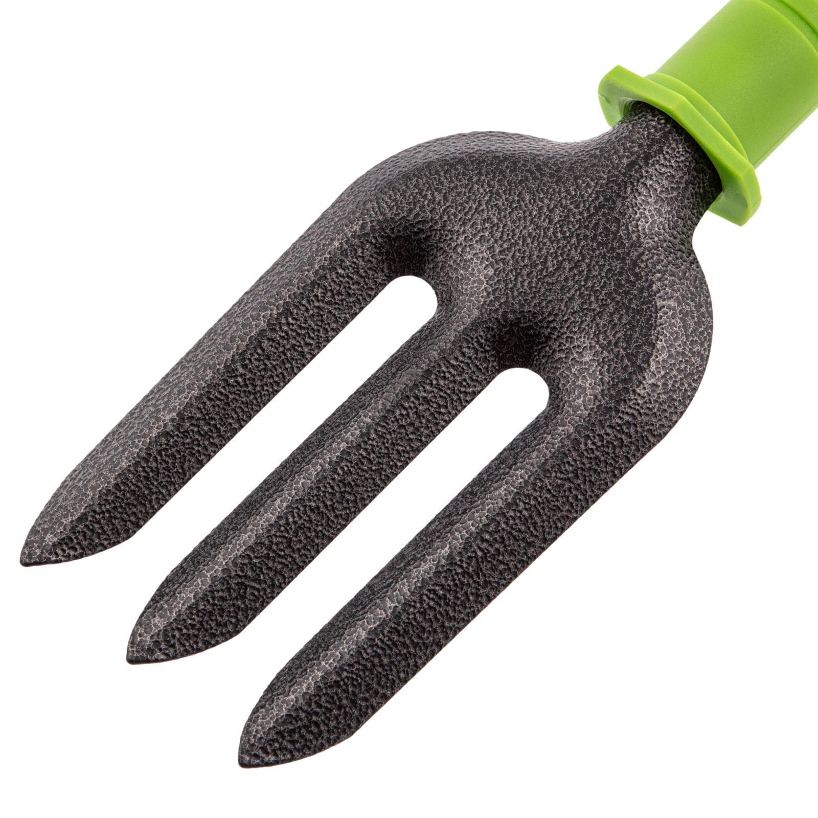 Вилка посадочная 3-зубая, защитное покрытие, пластиковая рукоятка Palisad