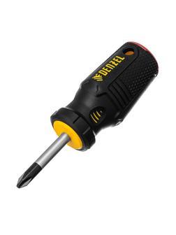 Отвертка, PH2х38 мм, S2, 3к рукоятка Denzel