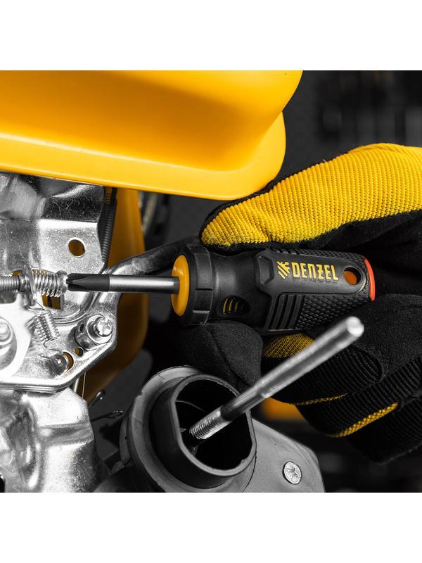 Отвертка, PH2х38 мм, S2, 3к рукоятка Denzel