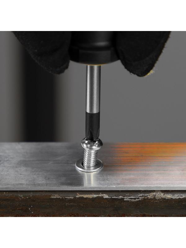 Отвертка, PH2х38 мм, S2, 3к рукоятка Denzel