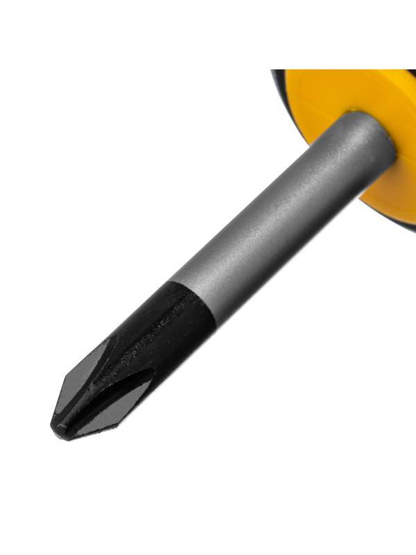 Отвертка, PH2х38 мм, S2, 3к рукоятка Denzel