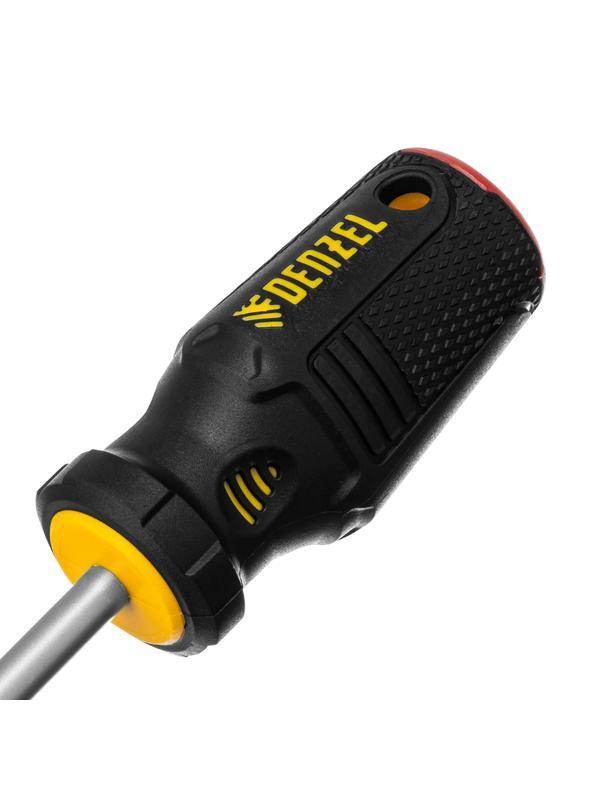 Отвертка, PH2х38 мм, S2, 3к рукоятка Denzel