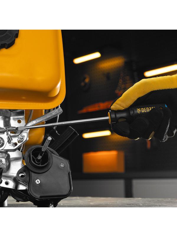 Отвертка, SL5x150 мм, S2, 3к рукоятка Denzel