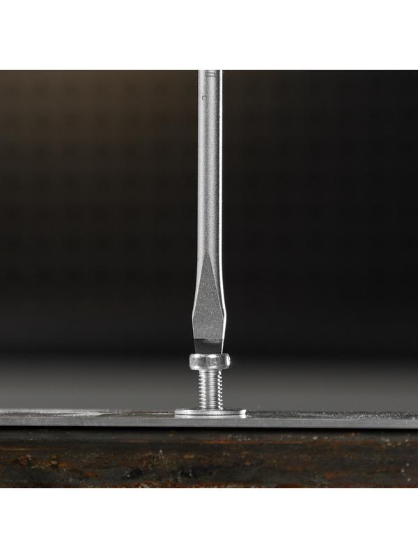 Отвертка, SL5x150 мм, S2, 3к рукоятка Denzel