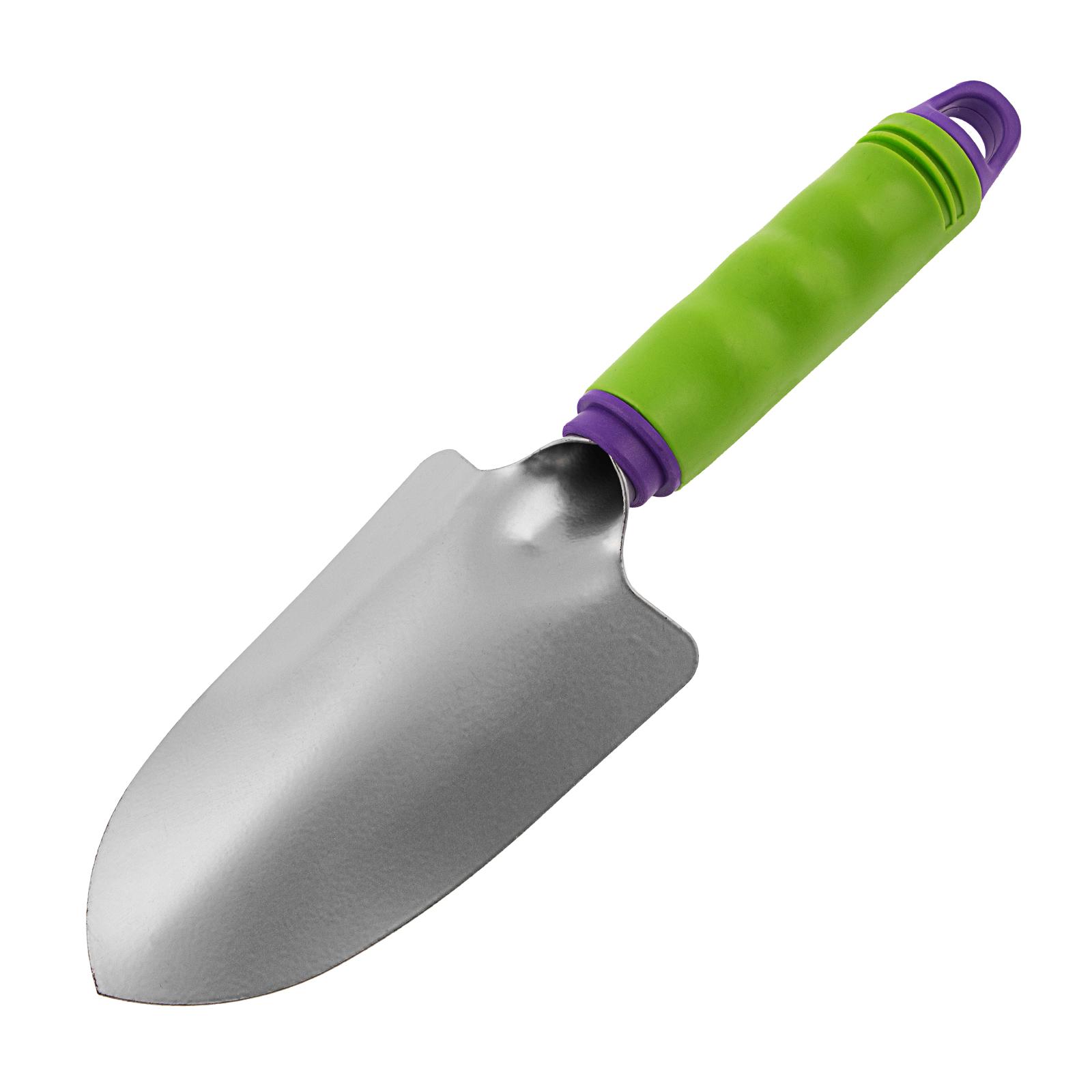 Совок посадочный широкий, обрез. рукоятка, может использ. с удлин. ручкой 63016, 63017 Palisad