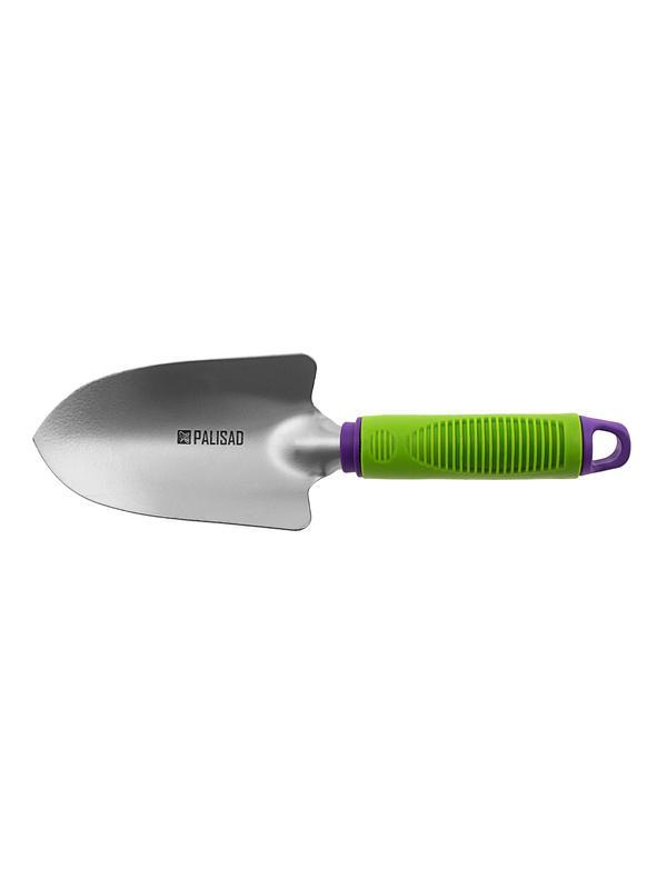 Совок посадочный широкий, обрез. рукоятка, может использ. с удлин. ручкой 63016, 63017 Palisad