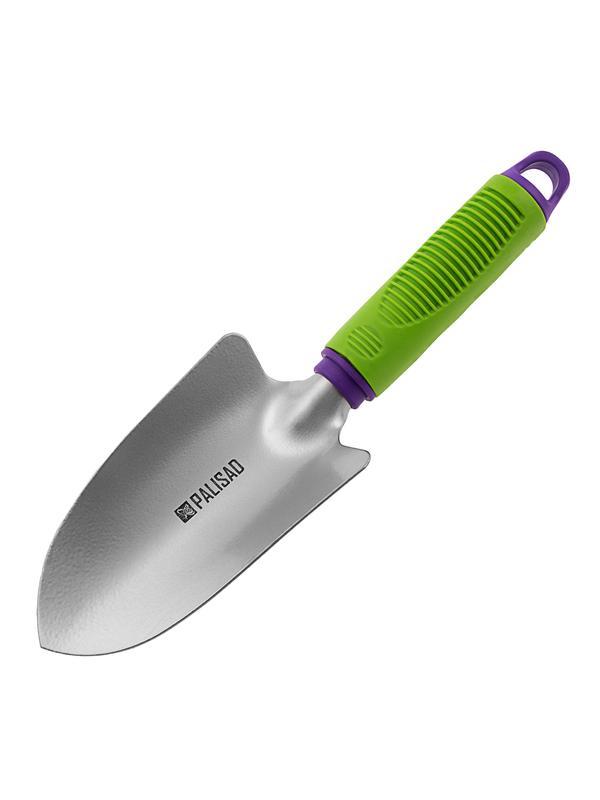 Совок посадочный широкий, обрез. рукоятка, может использ. с удлин. ручкой 63016, 63017 Palisad