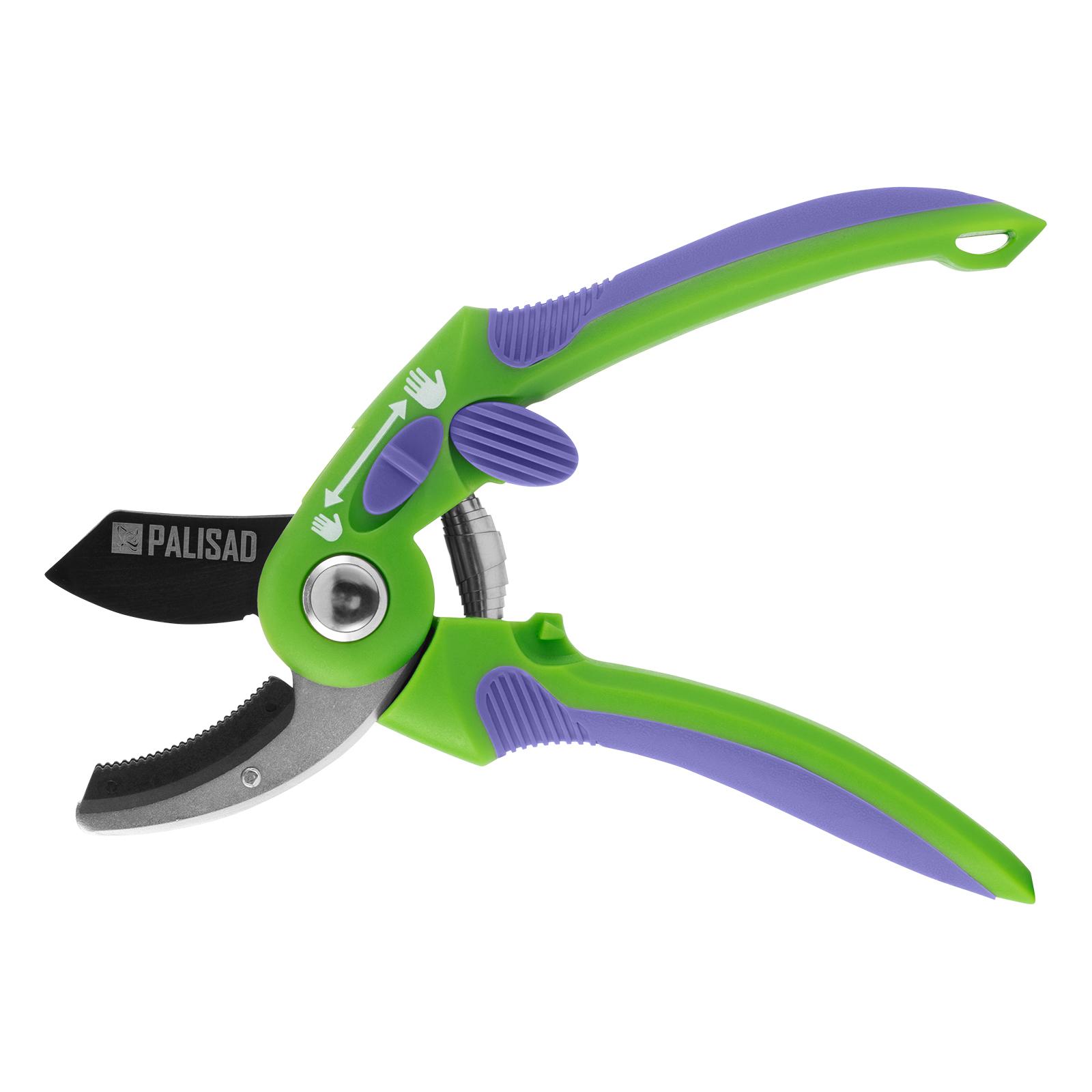 Секатор с наковальней, регулировка захвата Palisad