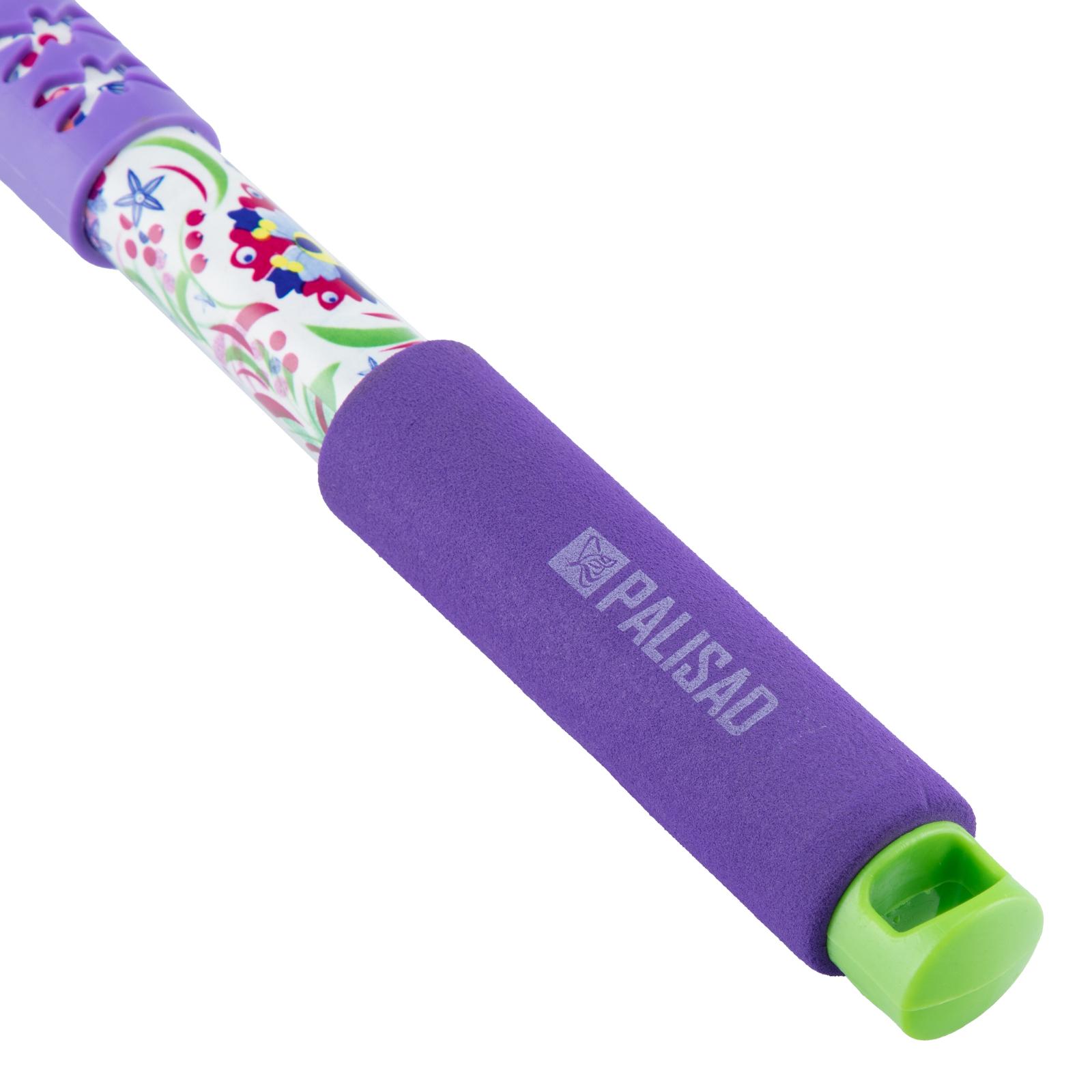 Грабли веерные, плоский зуб, удлиненные, обрезиненная рукоятка Palisad