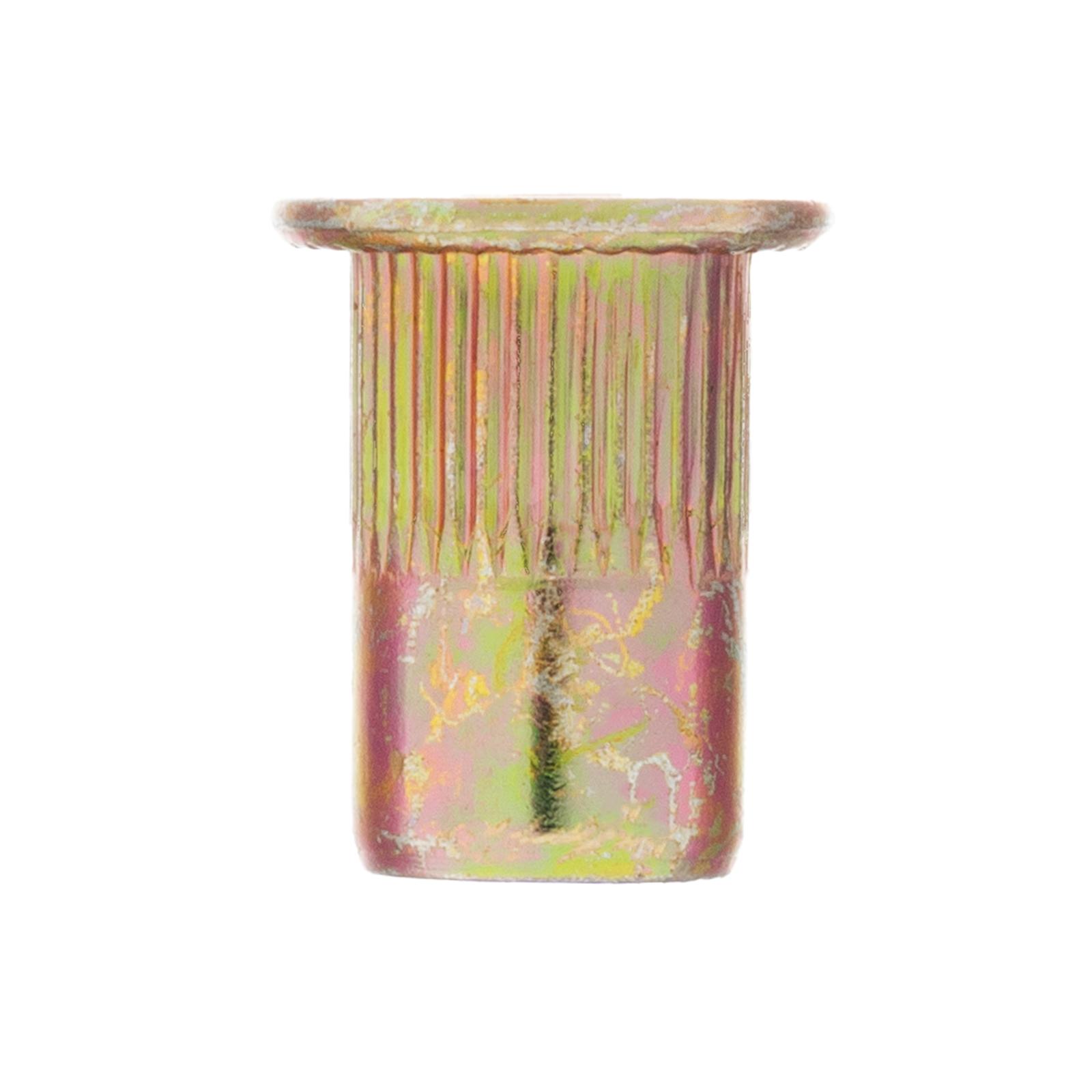 Заклепки резьбовые, стальные, оцинкованные, М6, пластиковый кейс, 70 шт. Denzel