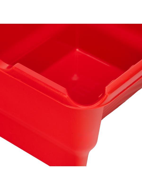 Кювета пластмассовая для кистей и мини-валиков, ручная, многофункциональная, 210 х 180 х 90 мм Matrix