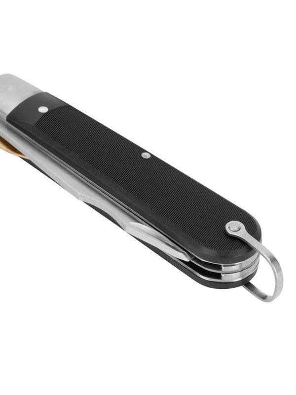 Нож садовый, 168 мм, складной, с двумя лезвиями, пластиковая рукоятка Palisad