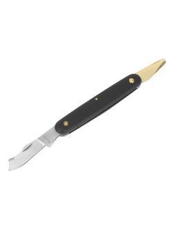 Нож садовый, 165 мм, складной, окулировочный, пластиковая рукоятка Palisad