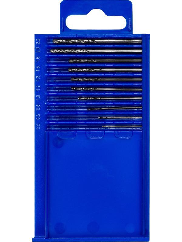ЗУБР 10 шт, (0.5-2.2 мм), сталь Р6М5, для печатных плат, набор сверл по металлу (4-29625-H10-P)