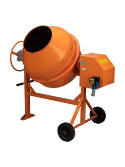Бетоносмеситель СБР-260В-01, 260 л, 0.75 кВт, 220 В, редуктор.