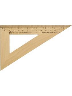 Треугольник деревянный 16см ,угол 30 град усов, Можга С-139